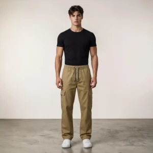 Straight Fit Trousers