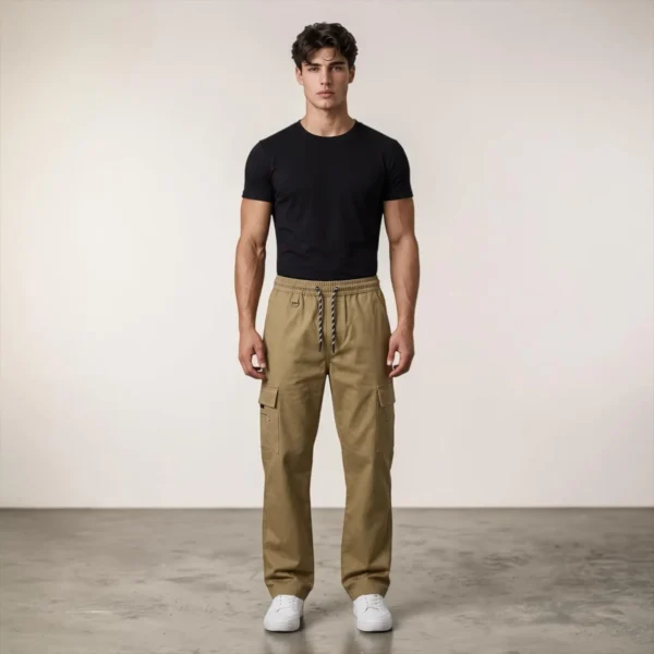 Straight Fit Trousers