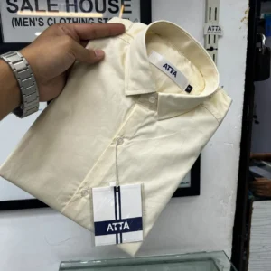 Plain Shirt - Light Lemon
