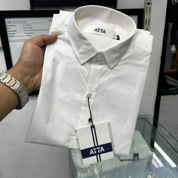 Plain Shirt - White
